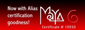Maya 6 Transition Certified!